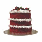 Torta red velvet 1/2kg de harina